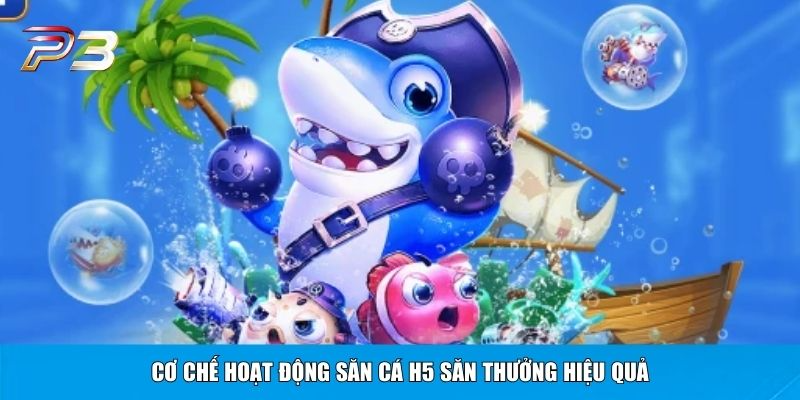 Cơ chế hoạt động săn cá H5 săn thưởng hiệu quả