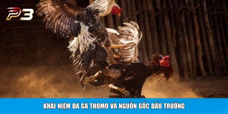 Khái niệm đá gà Thomo và nguồn gốc đấu trường