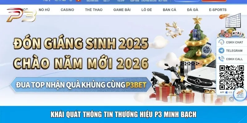 Khái quát thông tin thương hiệu P3 minh bạch